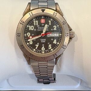 Wenger S.A.K Design Swiss Army Women’s stainless steel watch